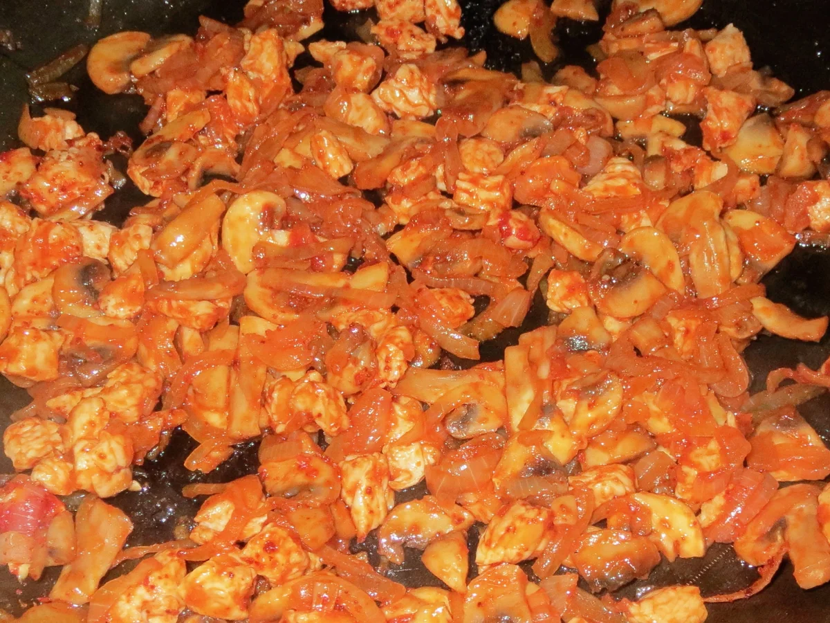 Zwischensnack: Puten-Pilz-Päckchen - Rezept - Bild Nr. 8