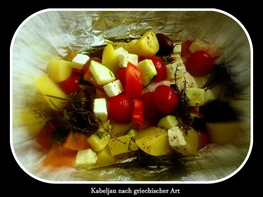 Kabeljau nach griechischer Art - Rezept - Bild Nr. 11