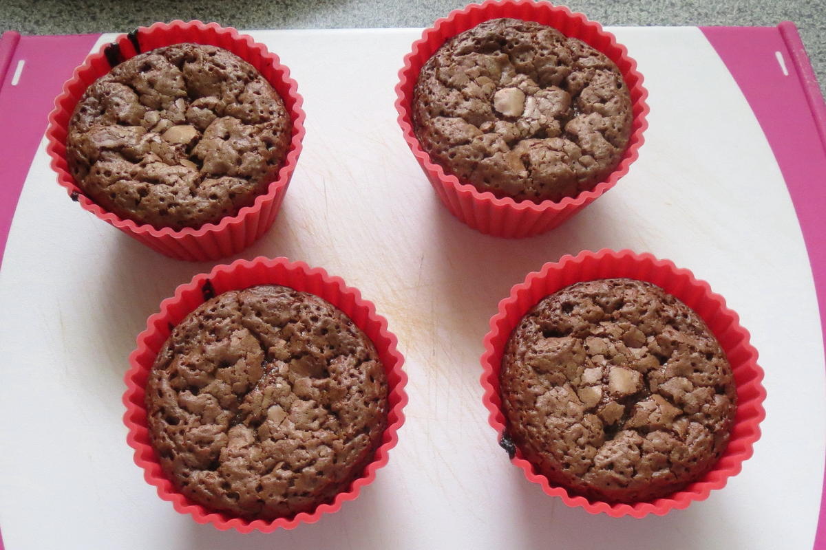 Dessert: Warme Schokoladen-Muffins mit weichem Kern - Rezept - Bild Nr. 9