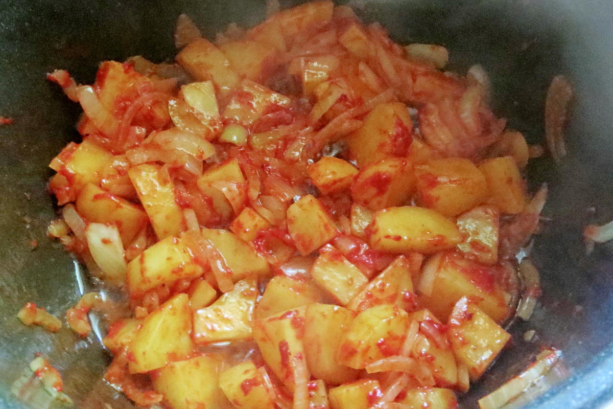 Kochen: Tomatensuppe mit Bohnen - Rezept - Bild Nr. 6