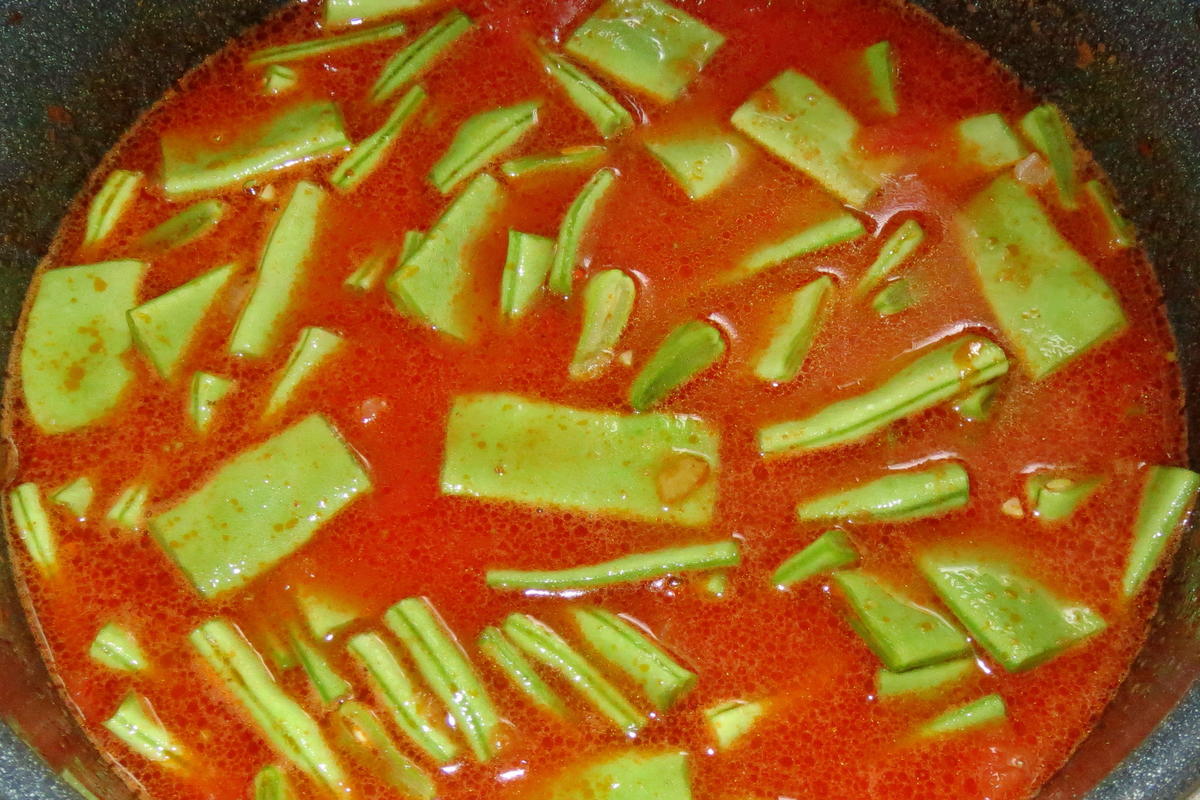 Kochen: Tomatensuppe mit Bohnen - Rezept - Bild Nr. 8