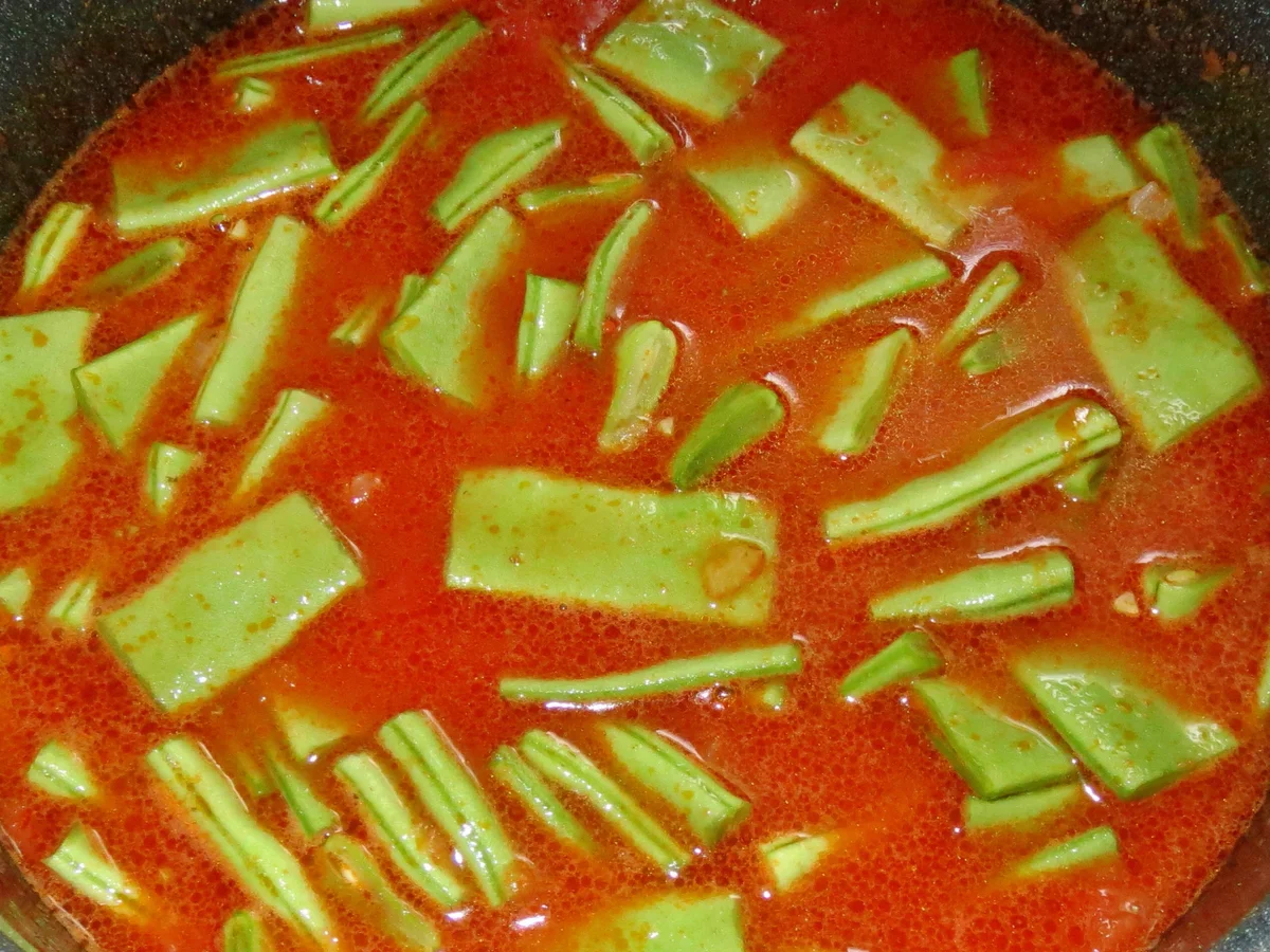 Kochen: Tomatensuppe mit Bohnen - Rezept - Bild Nr. 8