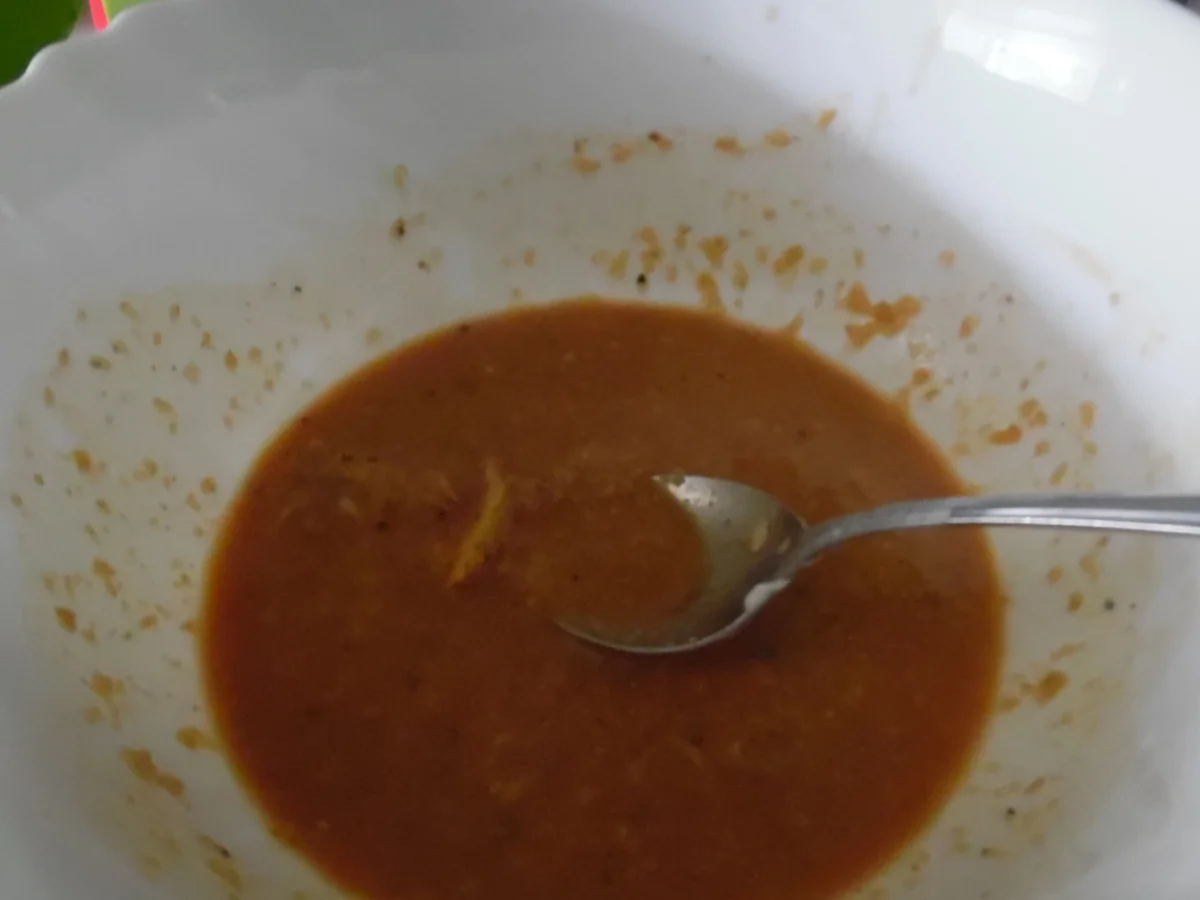 Saté-Spieße mit Erdnuss-Soße und Reis - Rezept - Bild Nr. 9