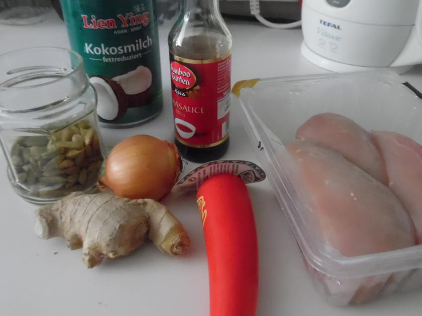 Saté-Spieße mit Erdnuss Soße und Reis - einfach - von barbara62