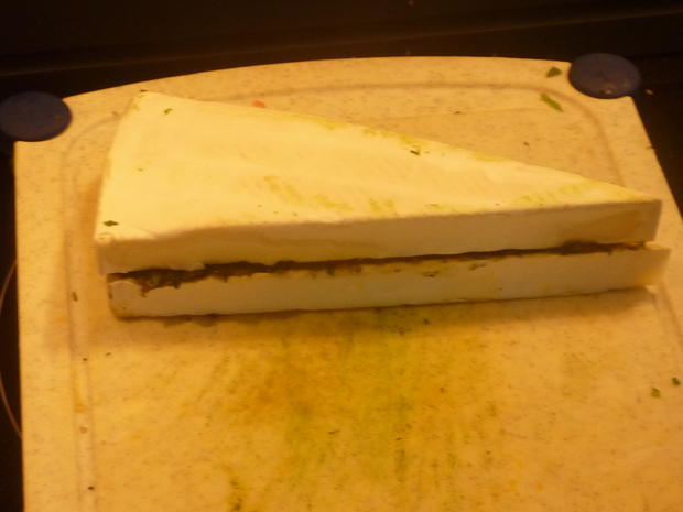 Gefüllter Briekäse Rezept mit Bild kochbar de Gefüllter Briekäse Rezept mit Bild kochbar de