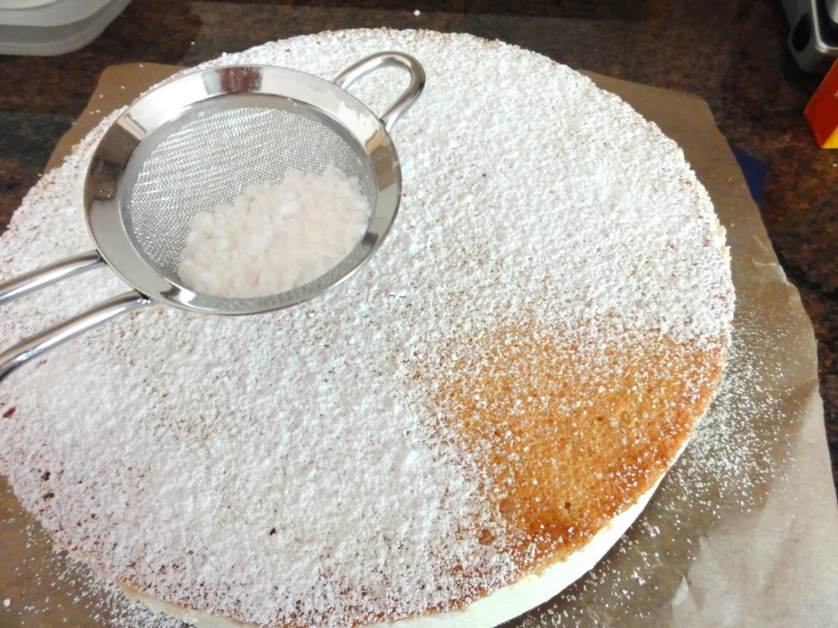 Biskuit:   MANDARINEN - KÄSESAHNE - TORTE - Rezept - Bild Nr. 15