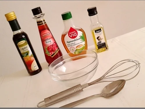 Fruchtiger Quinoa Salat nappiert mit süß-sauer Dressing - Rezept - Bild Nr. 21