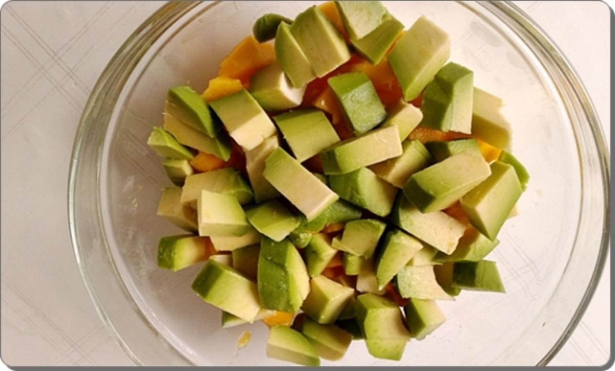 Fruchtiger Quinoa Salat nappiert mit süß-sauer Dressing - Rezept - Bild Nr. 33
