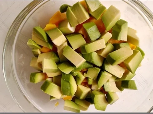 Fruchtiger Quinoa Salat nappiert mit süß-sauer Dressing - Rezept - Bild Nr. 33
