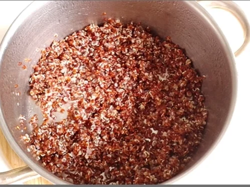 Fruchtiger Quinoa Salat nappiert mit süß-sauer Dressing - Rezept - Bild Nr. 38