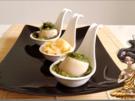Gebratene Jakobsmuscheln mit Wakame-Algensalat & Ingwerscheiben dazu - Rezept - Bild Nr. 16