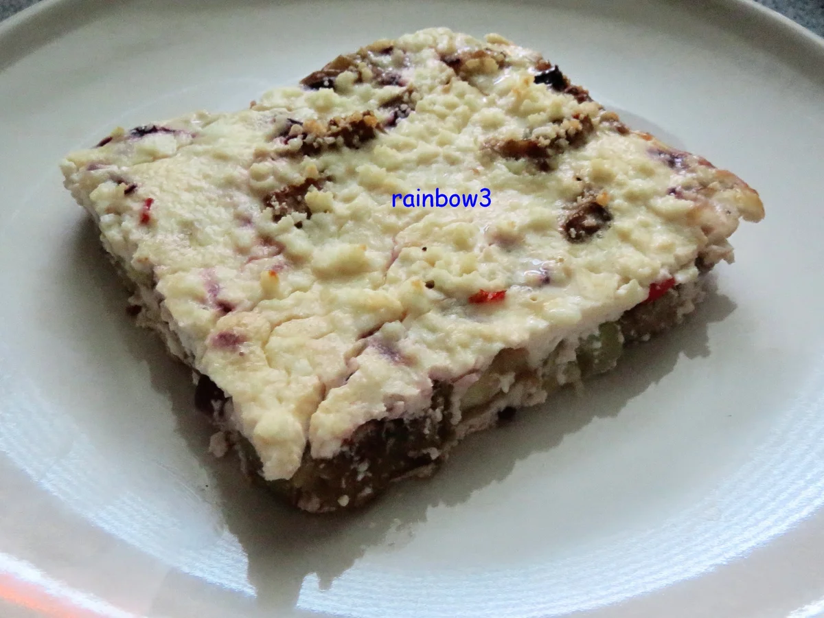 Rezept: Auflauf: Auberginen-Frittata mit Ziegenkäse Bild Nr. 19 Auflauf: Auberginen-Frittata mit Ziegenkäse - Rezept - Bild Nr. 19