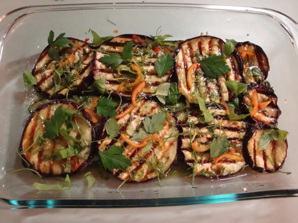 Rezept: Antipasti gegrillt und eingelegt Paprika-Zucchini-Auberginen Bild Nr. 26 Antipasti gegrillt und eingelegt Paprika-Zucchini-Auberginen - Rezept - Bild Nr. 26