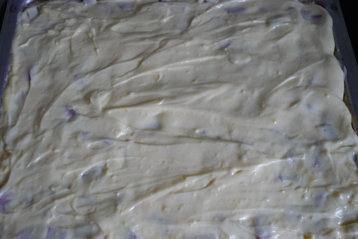 Rhabarberkuchen mit Vanille - Schmand - Guss - Rezept - Bild Nr. 27