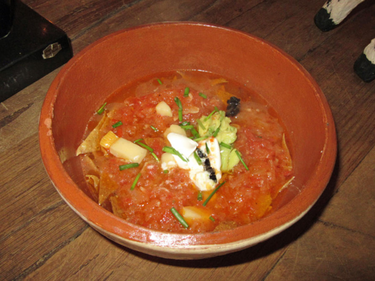 Sopa de Tortilla - Rezept Eingereicht von Das perfekte Dinner