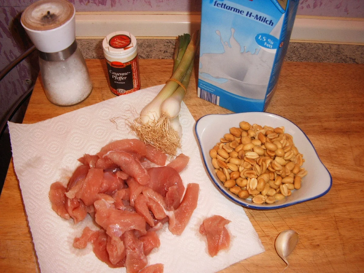 Putengeschnetzeltes in Erdnusssoße - Rezept - Bild Nr. 27