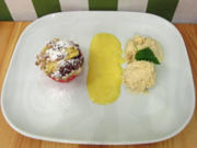 Apfelkuchen mit Vanille-Chardonnay-Zabaione, Eis - Rezept - Bild Nr. 51