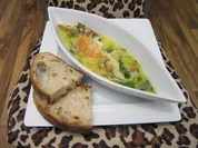 In Absinthbutter mit Kräutern schwimmende Bärenkrebse - Rezept - Bild Nr. 51