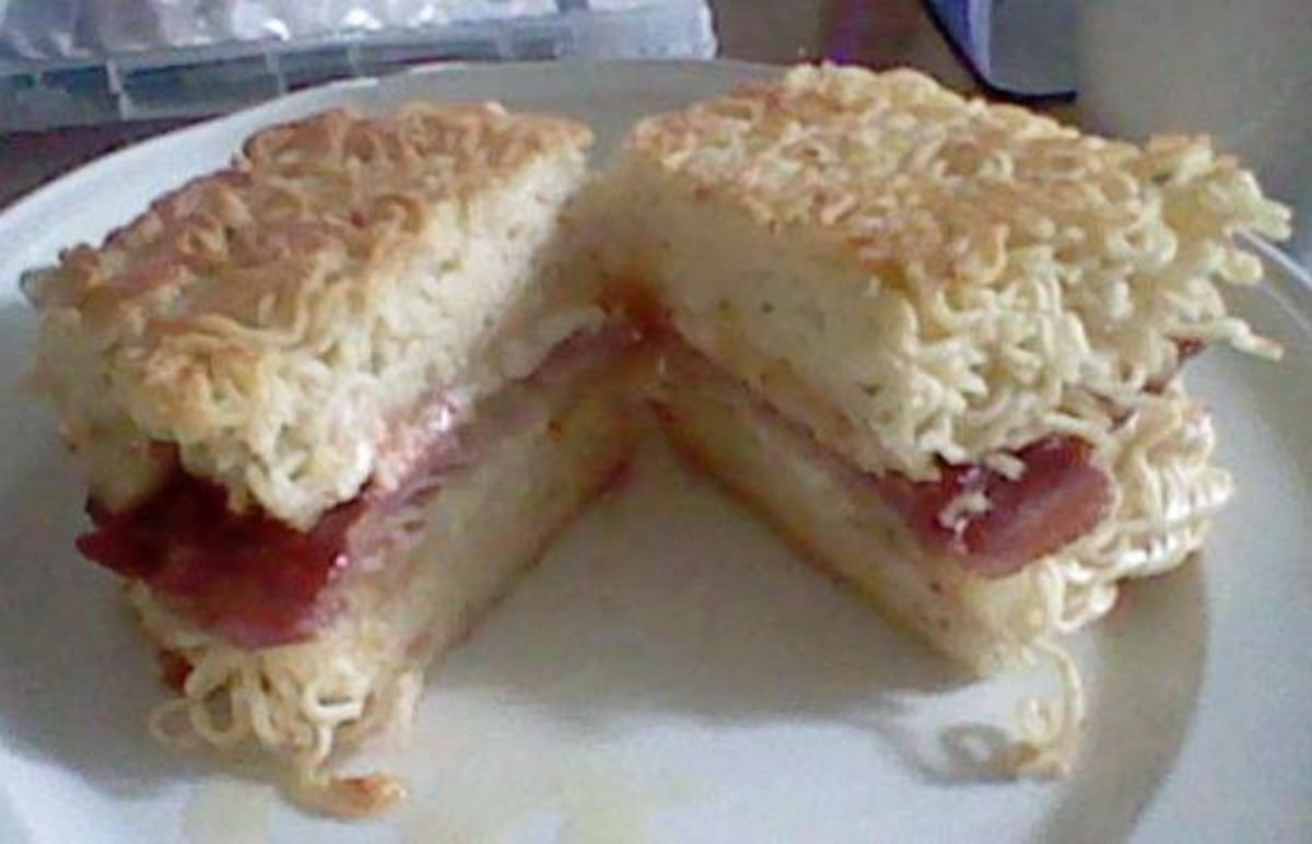 Bilder für Gegrilltes Ramen Sandwich ! - Rezept