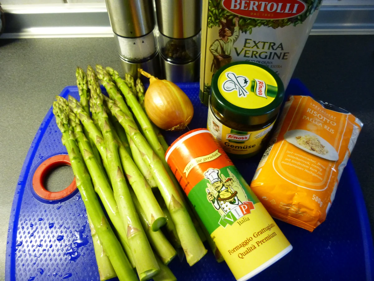 Rezept: Risotto mit grünem Spargel Bild Nr. 64 Risotto mit grünem Spargel - Rezept - Bild Nr. 64