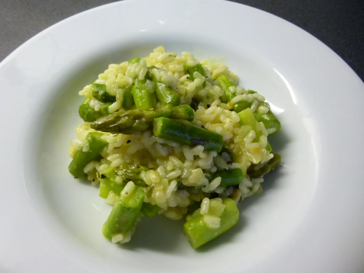 Rezept: Risotto mit grünem Spargel Bild Nr. 67 Risotto mit grünem Spargel - Rezept - Bild Nr. 67