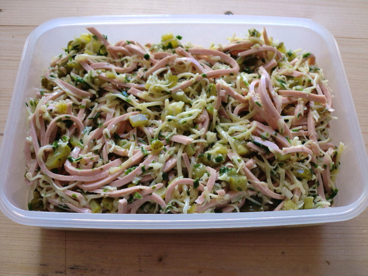 Wurstsalat mit Emmentaler - Rezept - Bild Nr. 70