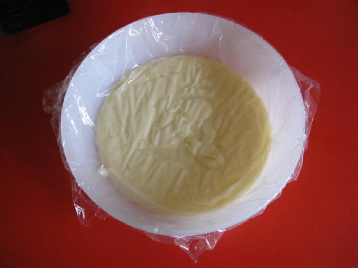 Quark Streusel Kuchen mit Rhabarber - einfach - von manschie