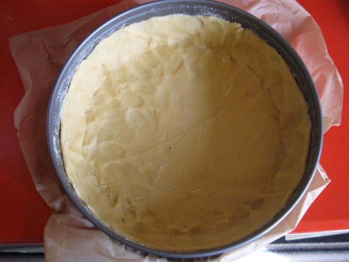 Quark Streusel Kuchen mit Rhabarber - einfach - von manschie