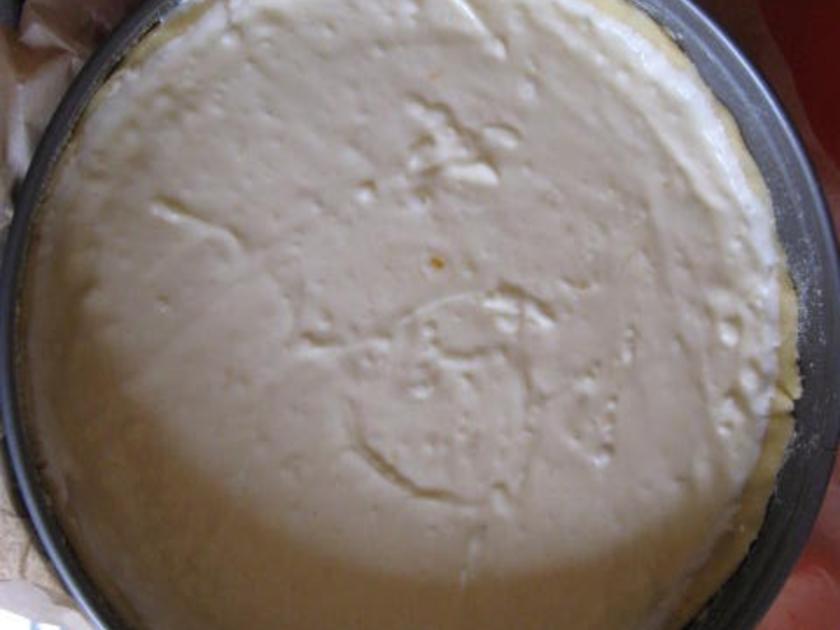 Quark Streusel Kuchen mit Rhabarber - einfach - von manschie