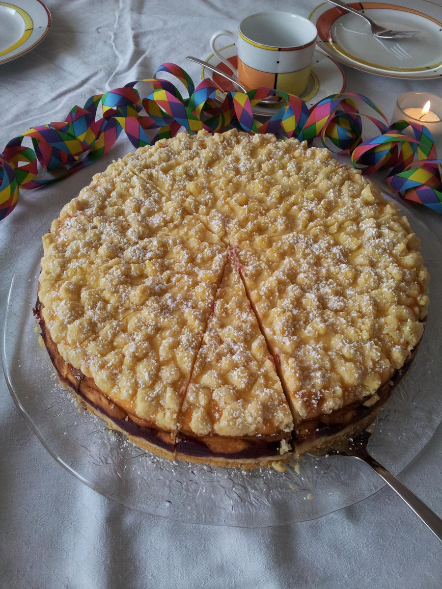 Käse-Streuselkuchen mit Kirschkompott - Rezept - Bild Nr. 93