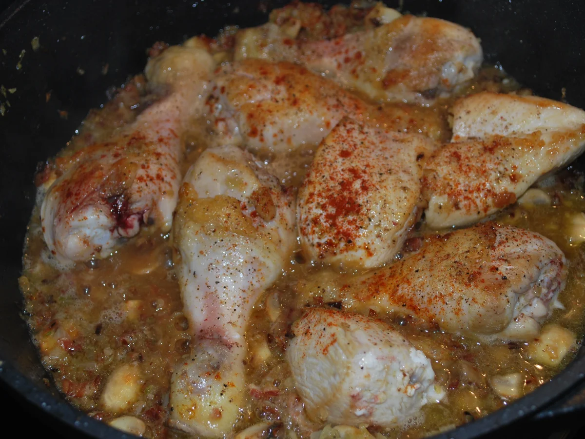 Rezept: Pollo Cacciatore Bild Nr. 100 Pollo Cacciatore - Rezept - Bild Nr. 100