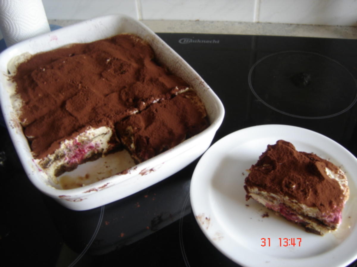 Bilder für Heimi`s Himbeer-Tiramisu - Rezept