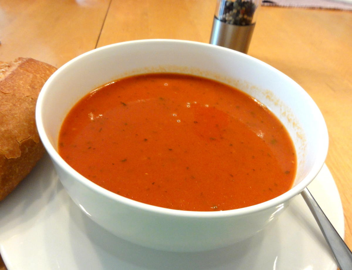 Suppe:   TOMATENSUPPE pikant - Rezept - Bild Nr. 183