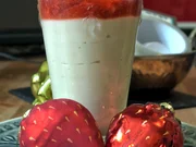 Erdnusspudding mit marinierten Erdbeeren - Rezept - Bild Nr. 232