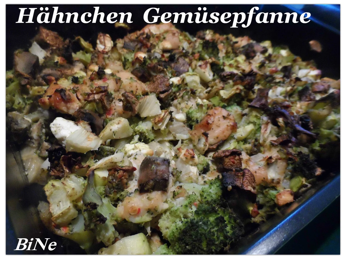 BiNe` S HÄHNCHEN GEMÜSEPFANNE - Rezept - Bild Nr. 200