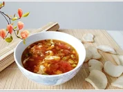 Vietnamesische Tomatensuppe mit „Eierblumen“ - Rezept - Bild Nr. 205