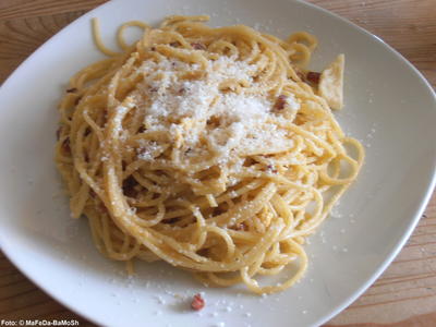 Spaghetti Carbonara (originale) - Rezept - Bild Nr. 224