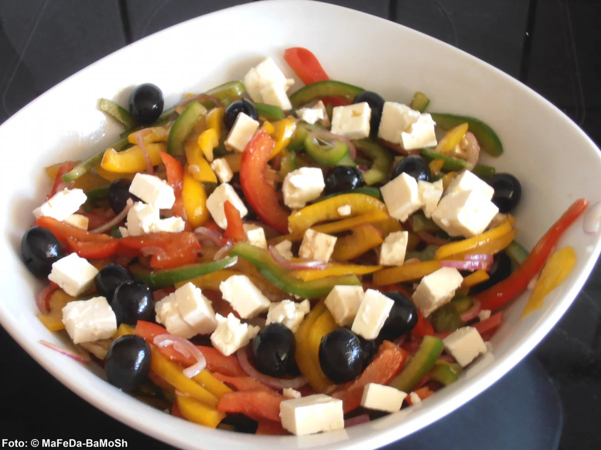 Bunter Paprikasalat - Rezept - Bild Nr. 233