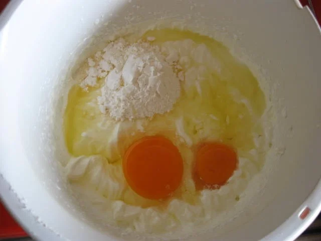 Rezept: Rhabarberkuchen mit Schmand Bild Nr. 244 Rhabarberkuchen mit Schmand - Rezept - Bild Nr. 244