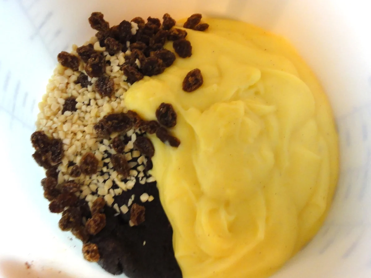 KuchenZwerg:  MOHN-PUDDING-TORTE mit Knusperstreusel - Rezept - Bild Nr. 249