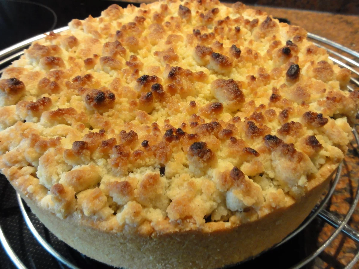 KuchenZwerg:  MOHN-PUDDING-TORTE mit Knusperstreusel - Rezept - Bild Nr. 266