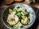 Spinatsalat mit Blauschimmel und Birne  - Rezept - Bild Nr. 245