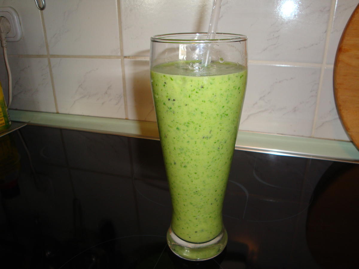 Grüner Smoothie - Rezept mit Bild - kochbar.de