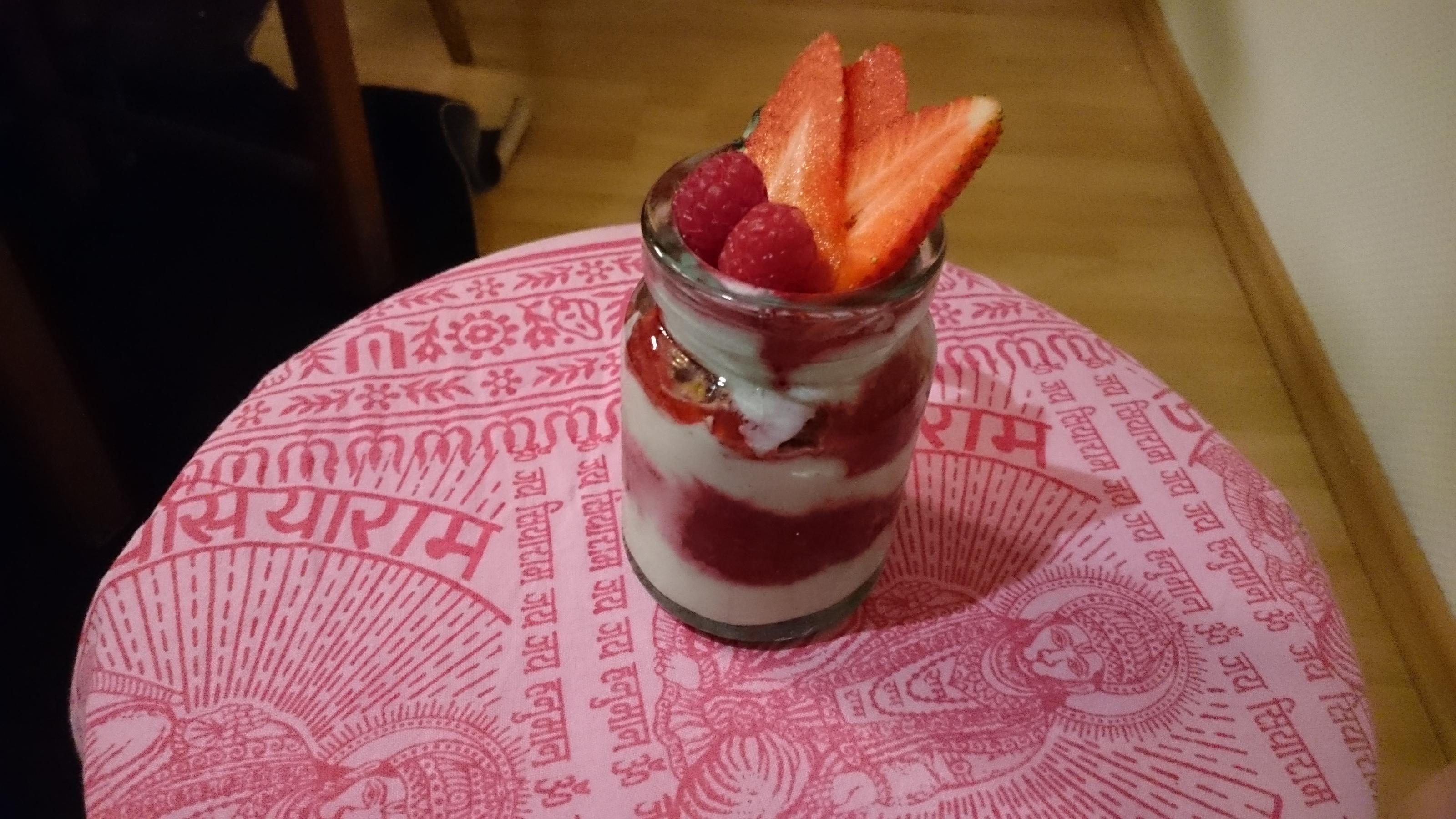 Bilder für Himbeer- Mascarpone Traum - Rezept