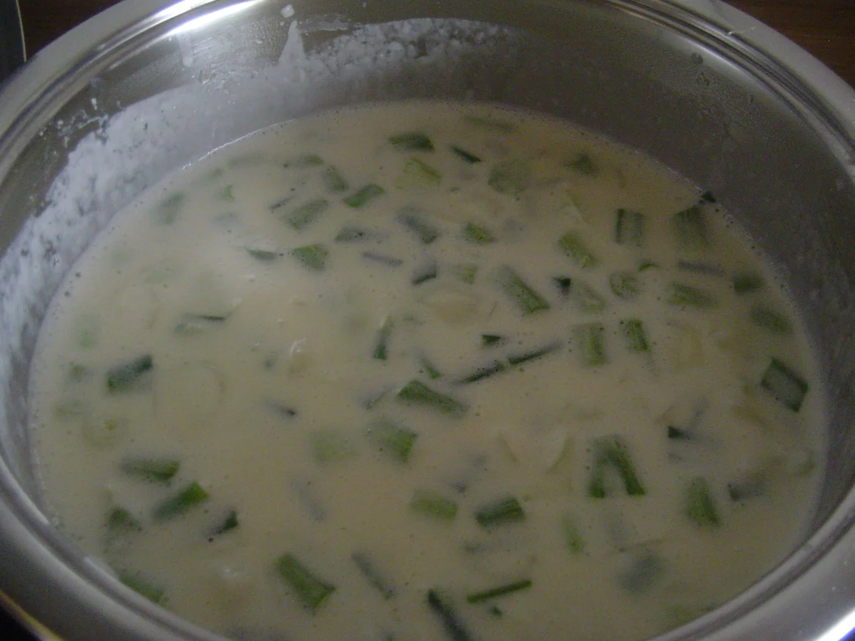 Gebratener Spargel mit Lauchgemüse und Butterkartoffeln - Rezept - Bild Nr. 287