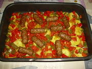 Cevapcici Gemüse Pfanne - Rezept - Bild Nr. 291