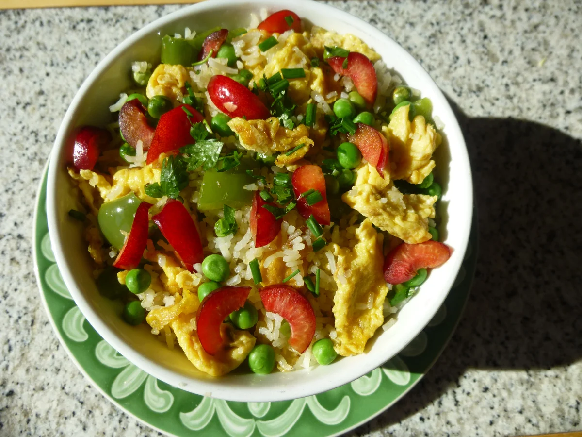 Gebratner Eier Reis   - Rezept - Bild Nr. 295