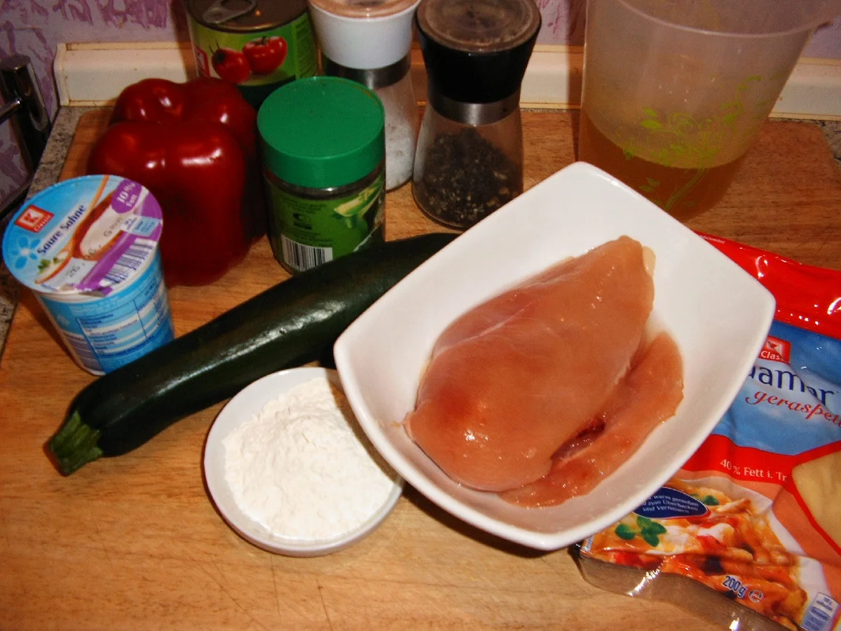 Putenschnitzel-Gemüse-Auflauf - Rezept - Bild Nr. 294