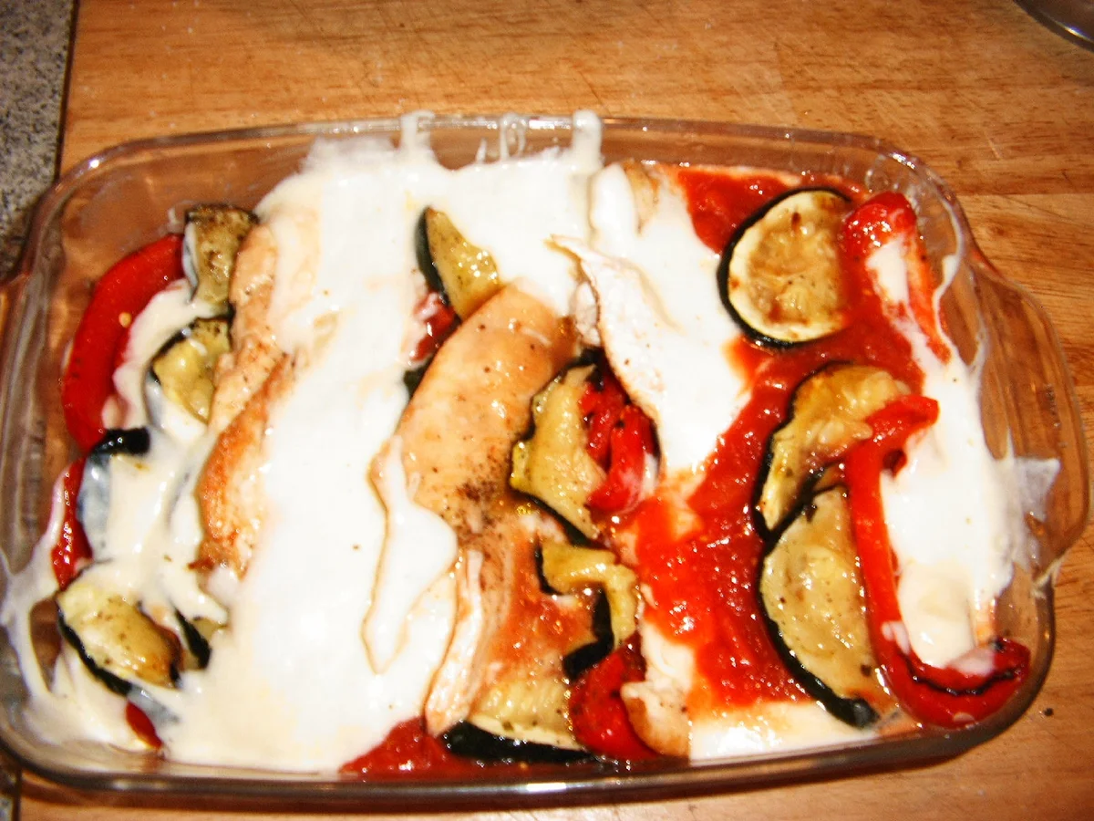 Putenschnitzel-Gemüse-Auflauf - Rezept - Bild Nr. 301