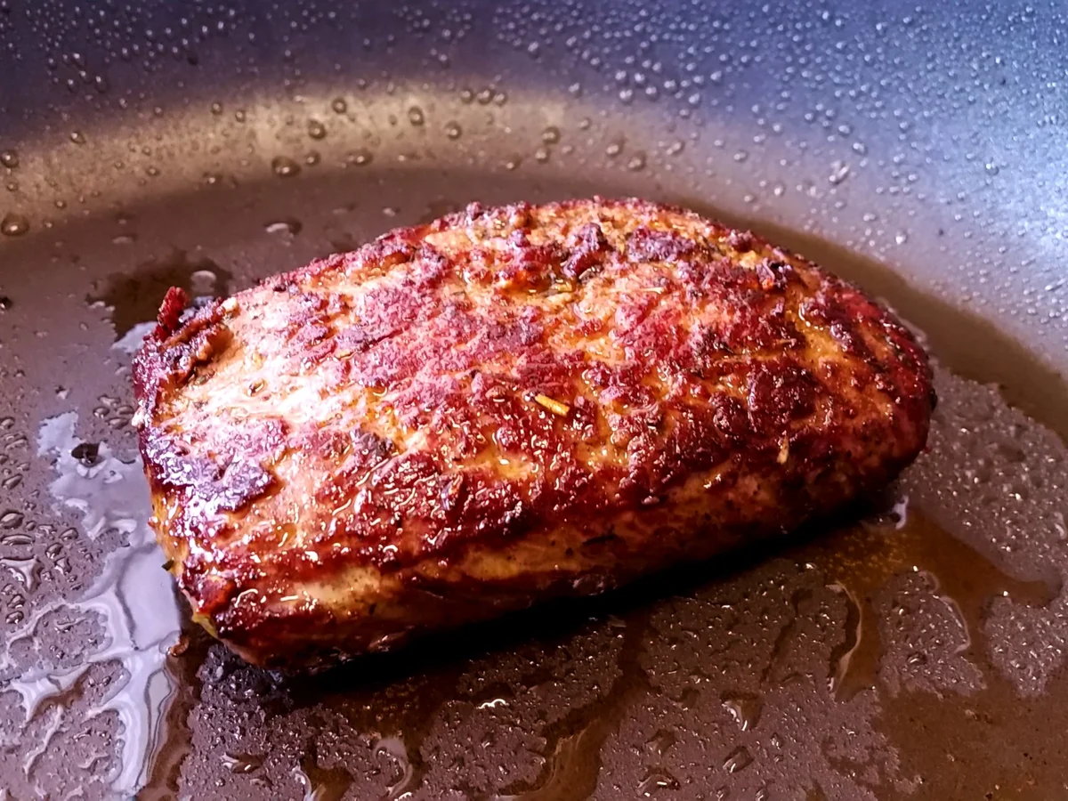 Rezept: Vom Lamm: zwei Scheiben und ein Lachs Bild Nr. 298 Vom Lamm: zwei Scheiben und ein Lachs - Rezept - Bild Nr. 298